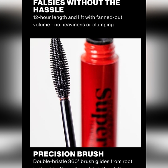 Smashbox Super Fan Lash Lengthening Mascara  New 5 ML - Picture 2 of 9
